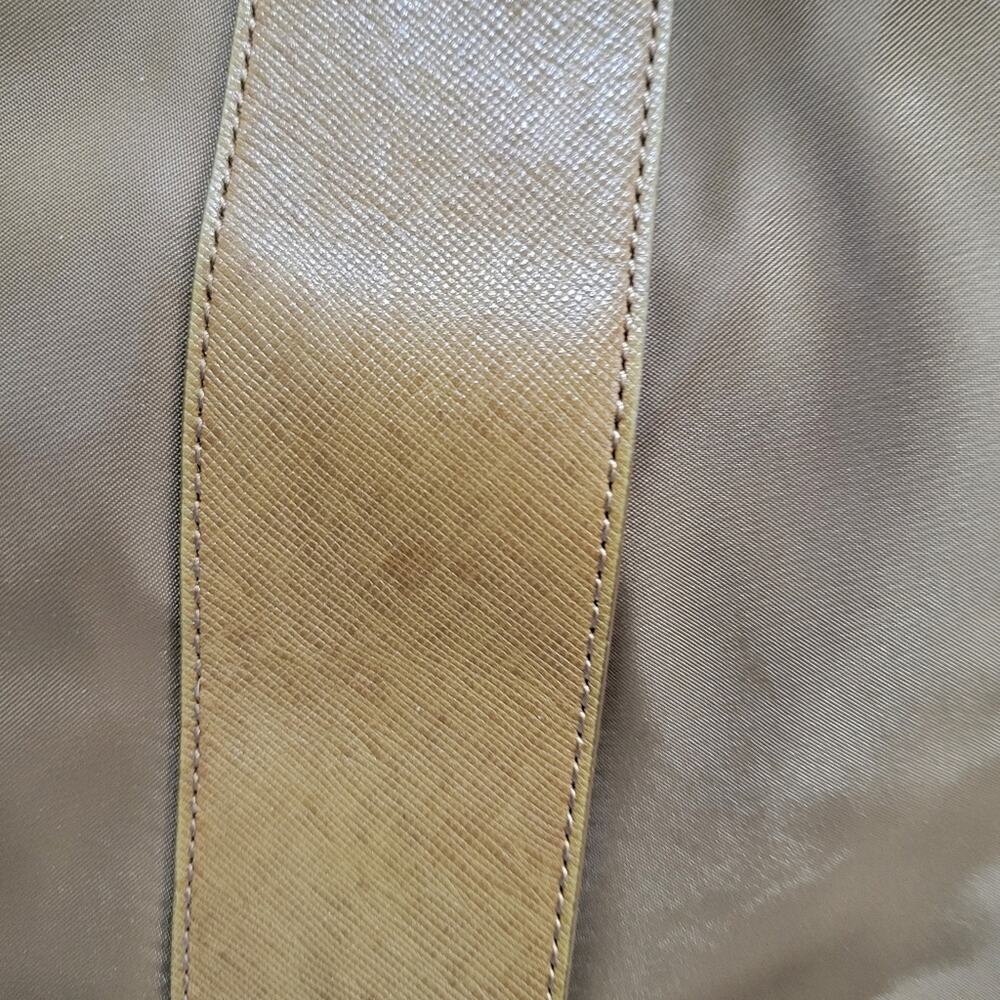 Kate Landry Leather Trimmed Tote Purse - Picture 8 of 11